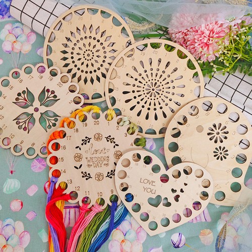 Wood embroidery floss - embroidery,
