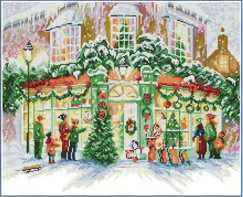 Counted cross stitch kit ct - kit, 14