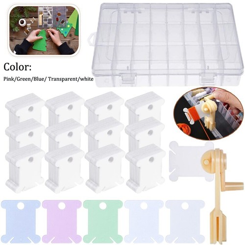 Plastic floss bobbins winder - floss, ,