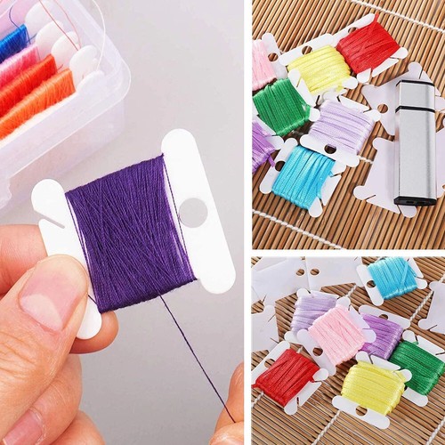120pcs plastic floss - 120pcs, bobbins